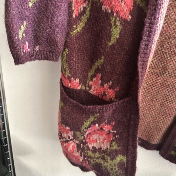 Free people floral cardigan size M - Picture 3 of 5